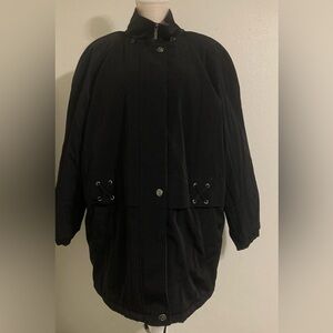 Classic Elements - Women's Coat Soft Shell Jacket Black (no hood)- Size XL - EUC